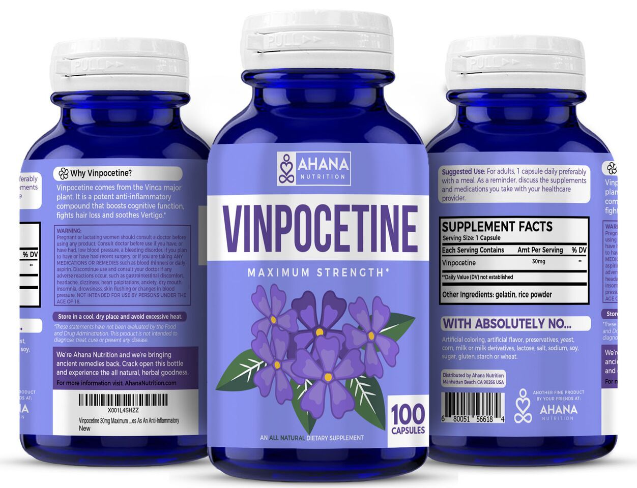 Vinpocetine powder is known for zero side effects