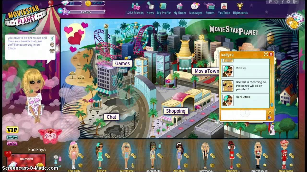 Now, you have the facility to cheat moviestarplanet through the website